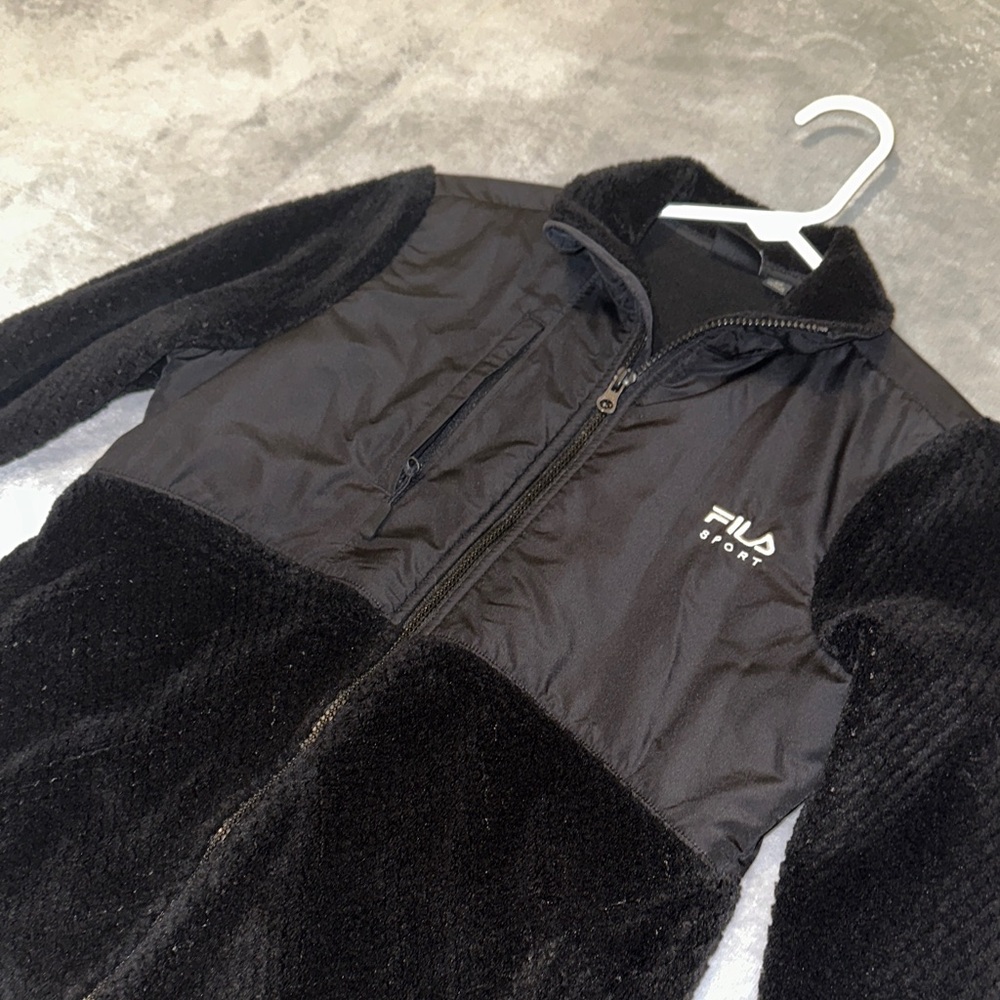 Fila Black Fleece Jacket